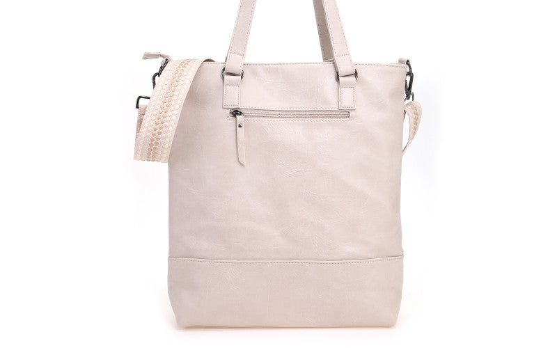 I'm Dutch schoudertas/shopper Le Mans naturel