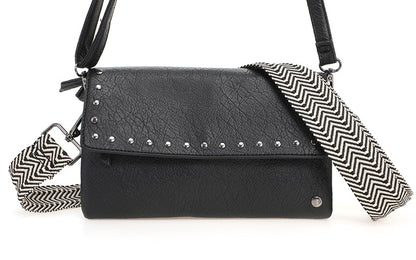 I'm Dutch schoudertas San Martin black zwart