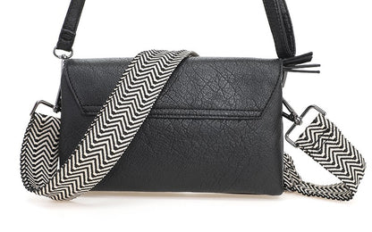 I'm Dutch schoudertas San Martin black zwart