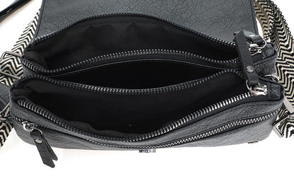 I'm Dutch schoudertas San Martin black zwart