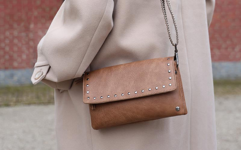 I'm Dutch schoudertas San Martin camel