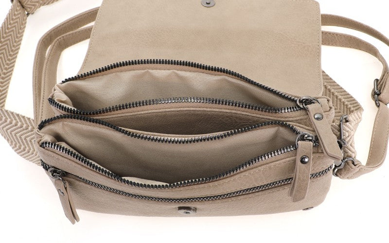 I'm Dutch schoudertas San Martin khaki