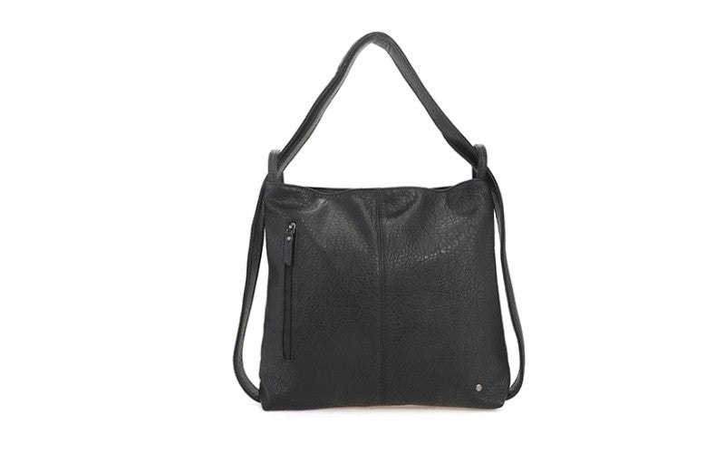 I'm Dutch rugzak/schoudertas Lugano zwart black