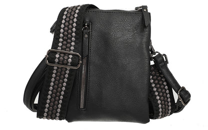 I'm Dutch telefoon/schoudertas Tyler black zwart