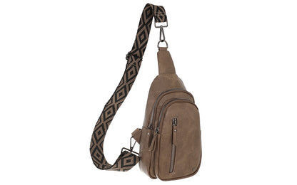 I'm Dutch crossbodytas Mattie dark camel