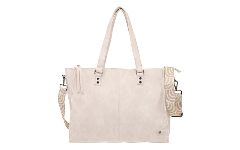 I'm Dutch schoudertas/shopper Veghel naturel