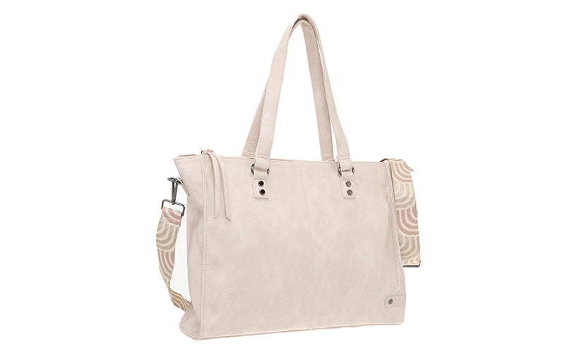I'm Dutch schoudertas/shopper Veghel naturel