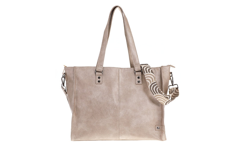 I'm Dutch schoudertas/shopper Veghel champagne