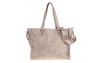 I'm Dutch schoudertas/shopper Veghel champagne