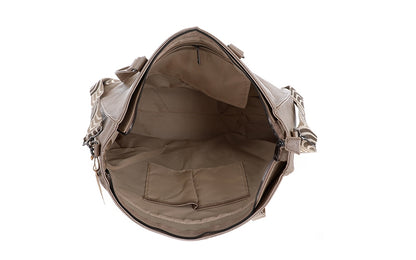 I'm Dutch schoudertas/shopper Veghel champagne