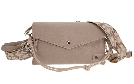 I'm Dutch crossbody schoudertas Stanfield naturel