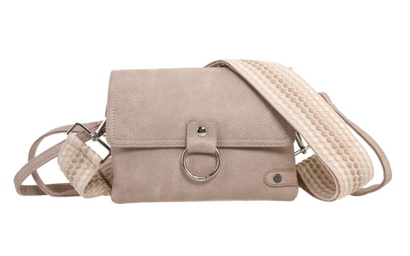 I'm Dutch schoudertas Weston light taupe