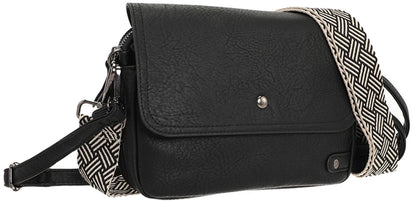 I'm Dutch schoudertas Rennes black zwart