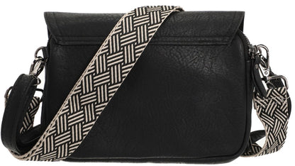 I'm Dutch schoudertas Rennes black zwart