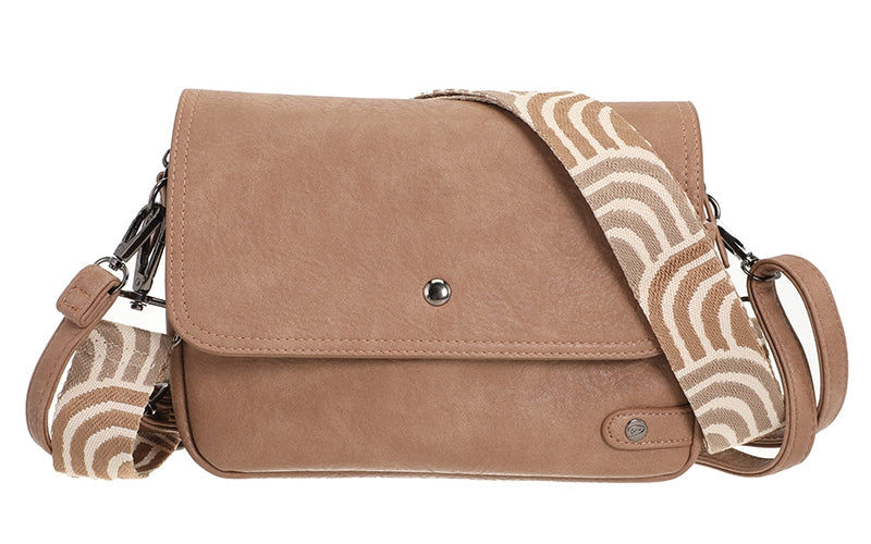 I'm Dutch schoudertas Rennes camel