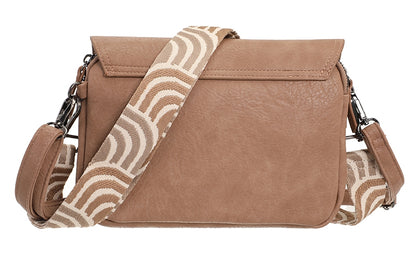 I'm Dutch schoudertas Rennes camel