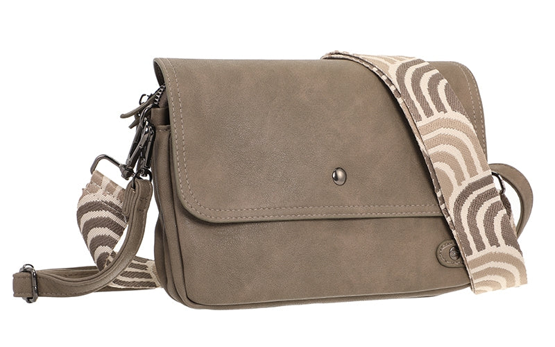 I'm Dutch schoudertas Rennes earth