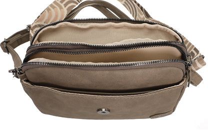 I'm Dutch schoudertas Rennes earth