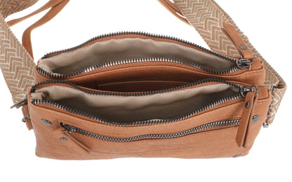 I'm Dutch schoudertasje San Leo camel