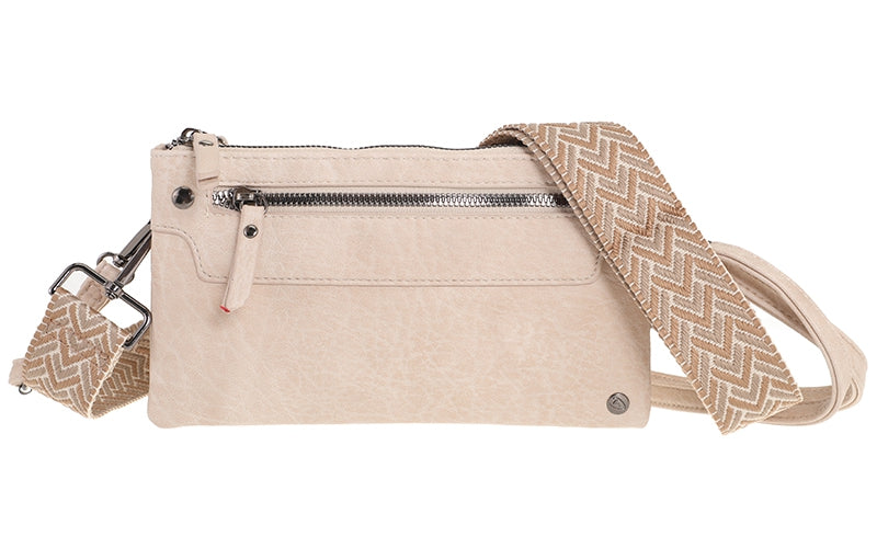 I'm Dutch schoudertasje San Leo naturel