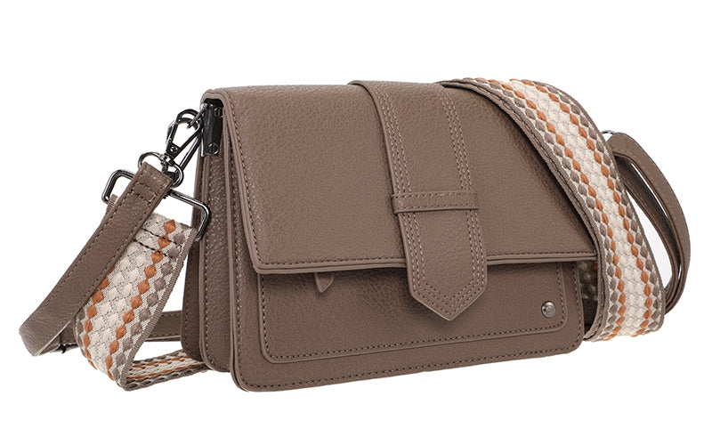 I'm Dutch schoudertas Rione browny