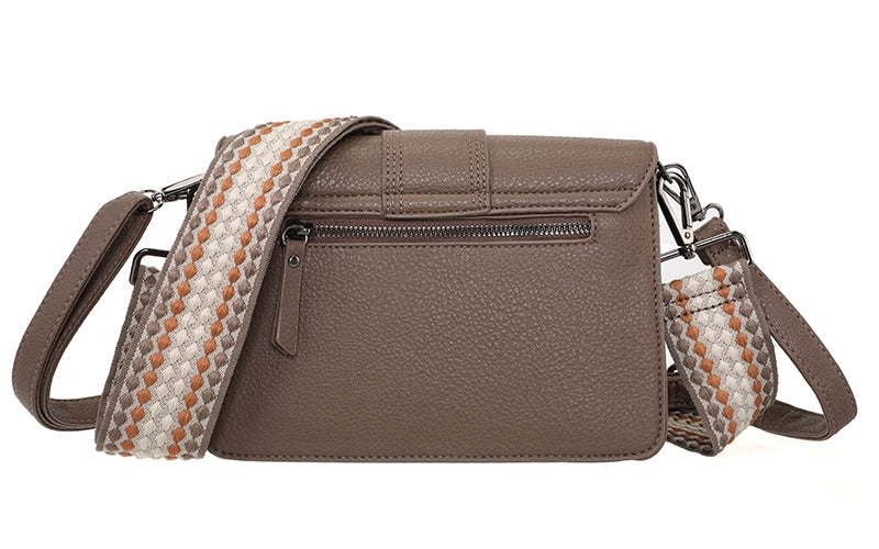 I'm Dutch schoudertas Rione browny