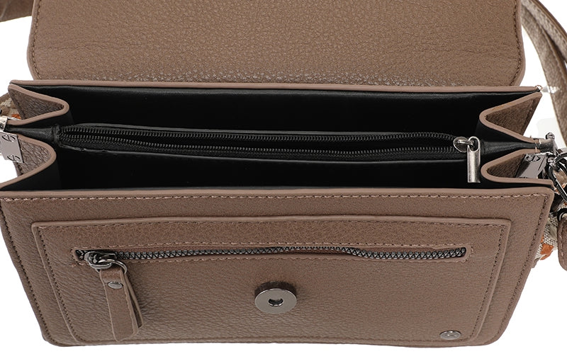 I'm Dutch schoudertas Rione browny