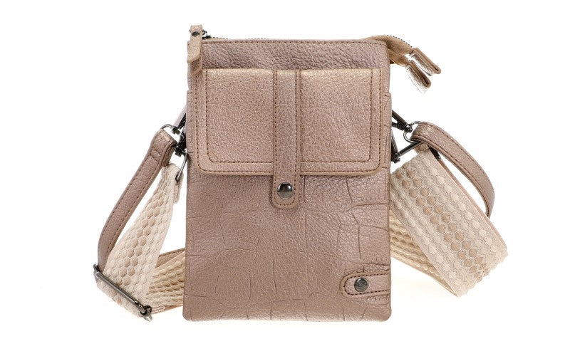 I'm Dutch telefoon/schoudertas Tyler brons