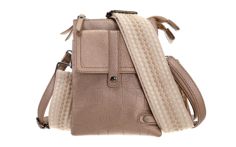 I'm Dutch telefoon/schoudertas Tyler brons