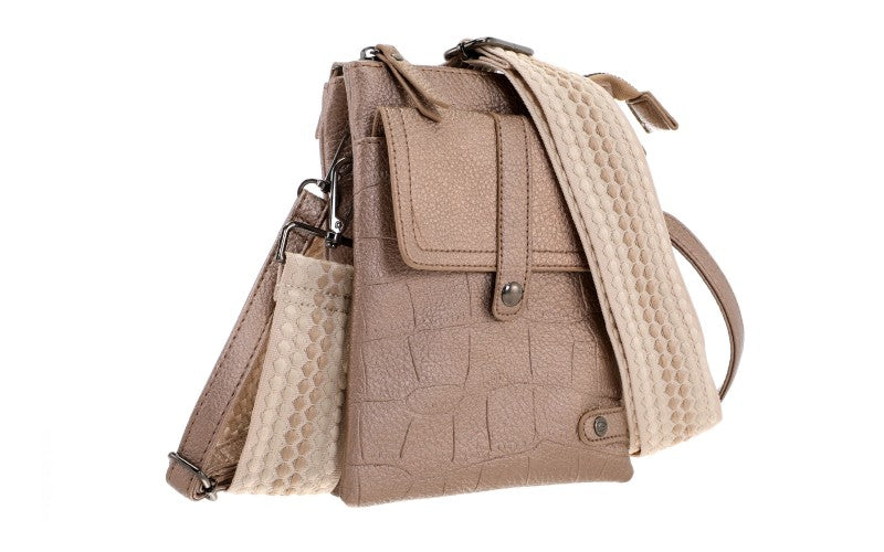 I'm Dutch telefoon/schoudertas Tyler brons