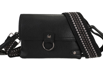 I'm Dutch schoudertas Weston black zwart