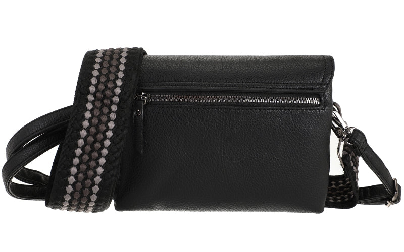 I'm Dutch schoudertas Weston black zwart