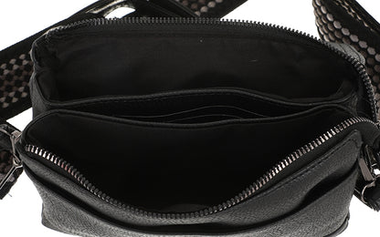 I'm Dutch schoudertas Weston black zwart