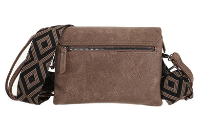 I'm Dutch schoudertas Weston black browny