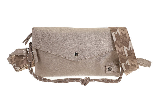 I'm Dutch crossbody schoudertas Stanfield classic champagne