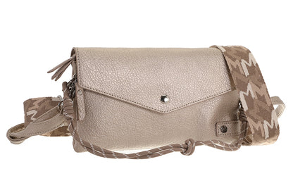I'm Dutch crossbody schoudertas Stanfield classic champagne