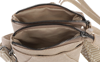I'm Dutch telefoon/schoudertas Horton taupe