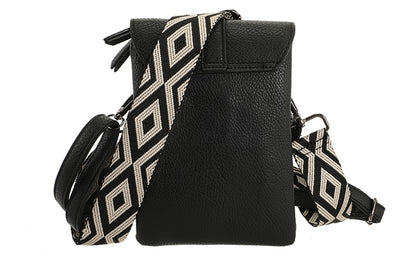 I'm Dutch telefoon/schoudertas Hartford zwart black