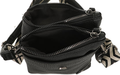 I'm Dutch telefoon/schoudertas Hartford zwart black