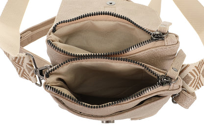 I'm Dutch telefoon/schoudertas Hartford taupe