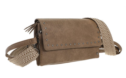 I'm Dutch schoudertas San Martin dark camel