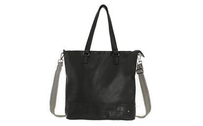 I'm Dutch schoudertas/shopper Clever zwart black