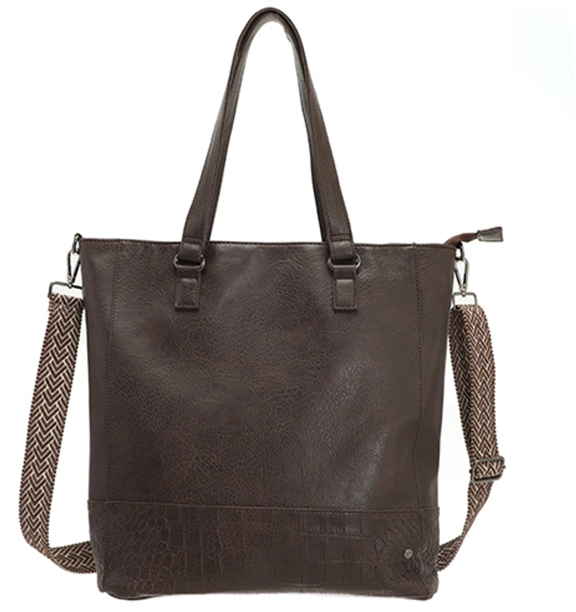 I'm Dutch schoudertas/shopper Clever browny