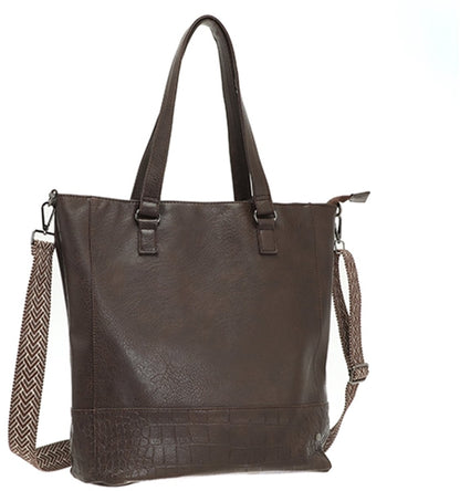 I'm Dutch schoudertas/shopper Clever browny