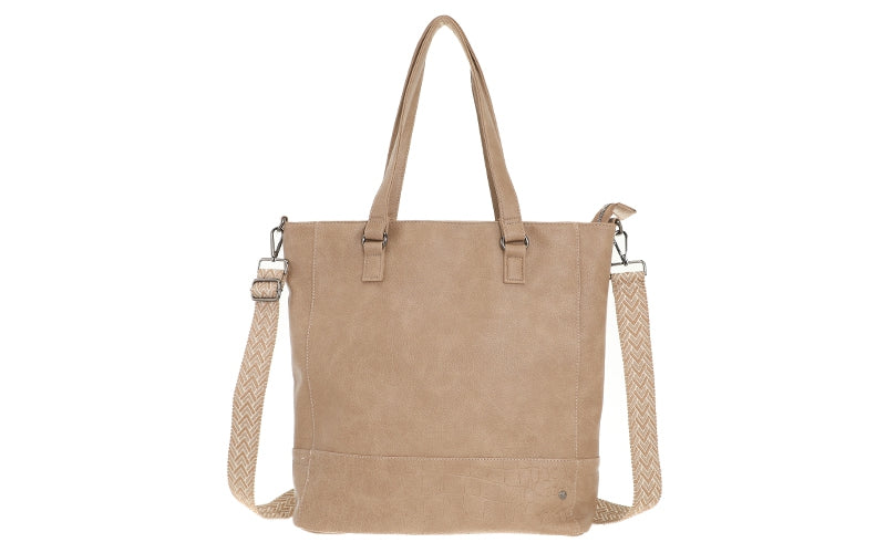 I'm Dutch schoudertas/shopper Clever taupe