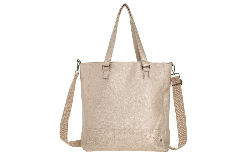 I'm Dutch schoudertas/shopper Clever classic champagne