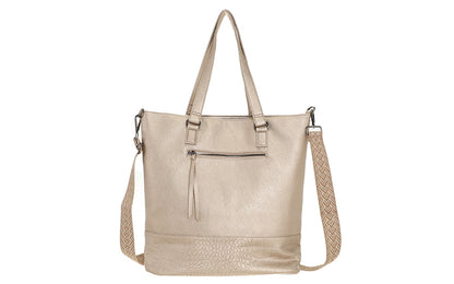 I'm Dutch schoudertas/shopper Clever classic champagne