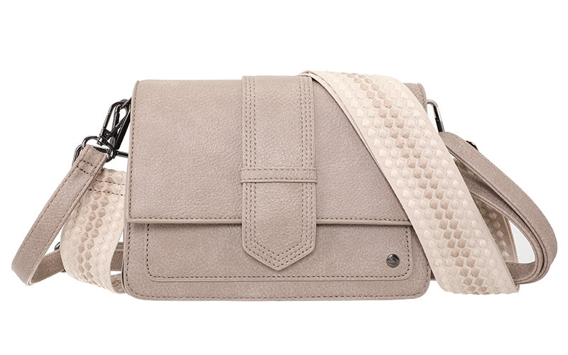 I'm Dutch schoudertas Rione taupe