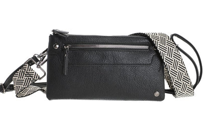 I'm Dutch schoudertasje San Leo black zwart