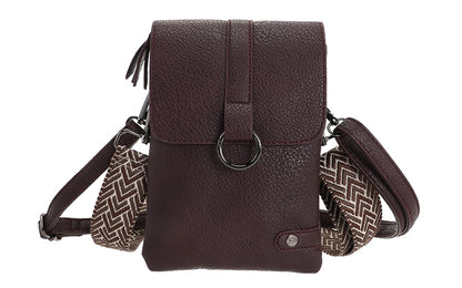 I'm Dutch telefoon/schoudertas Hartford bordeaux